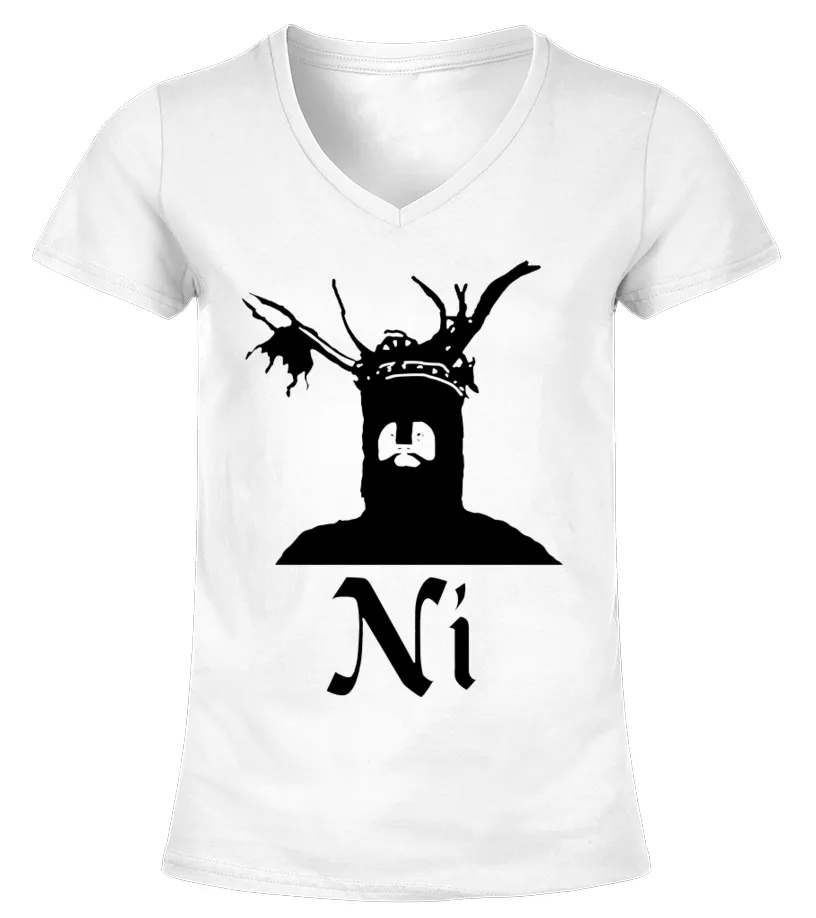 005. Monty Python and the Holy Grail WT Camiseta cuello pico Mujer