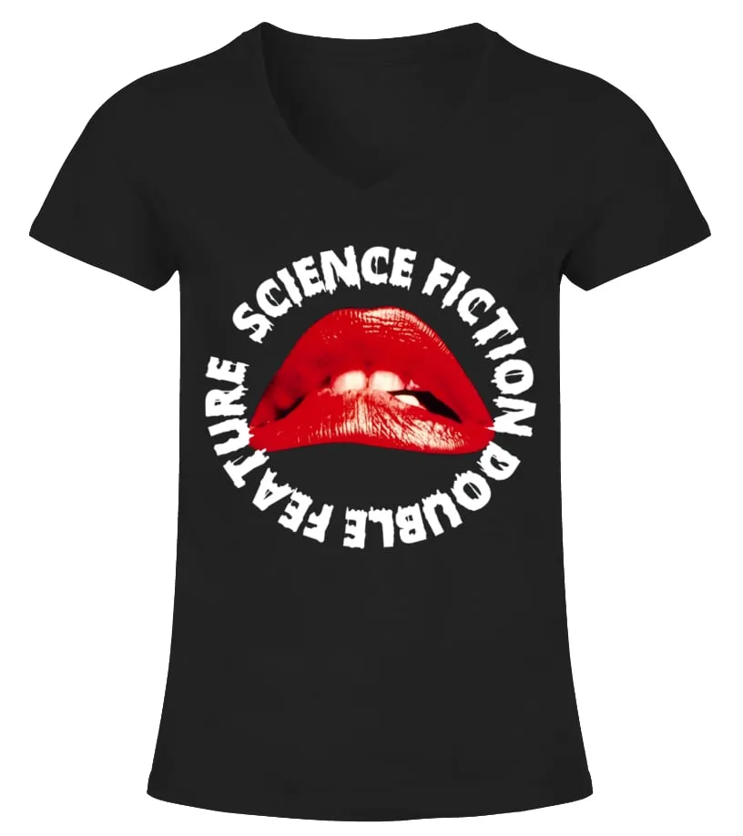030. The Rocky Horror Show BK Camiseta cuello pico Mujer
