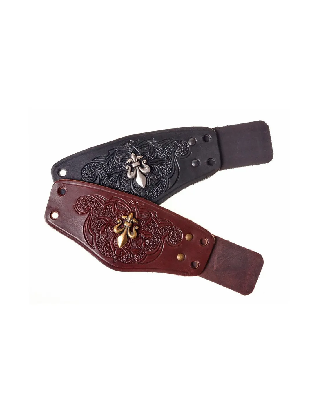 1 Brazalete medieval flor de lis