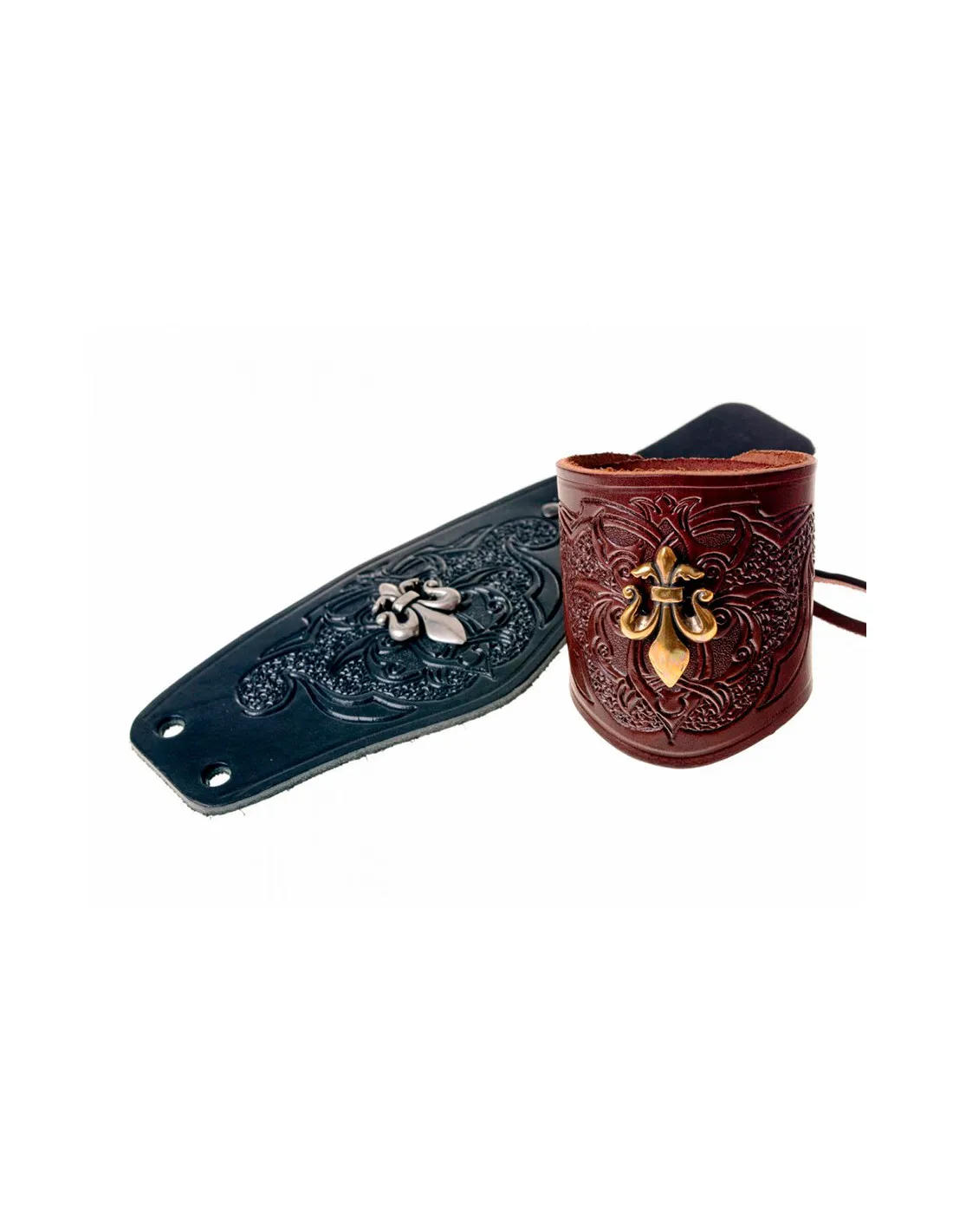 1 Brazalete medieval flor de lis