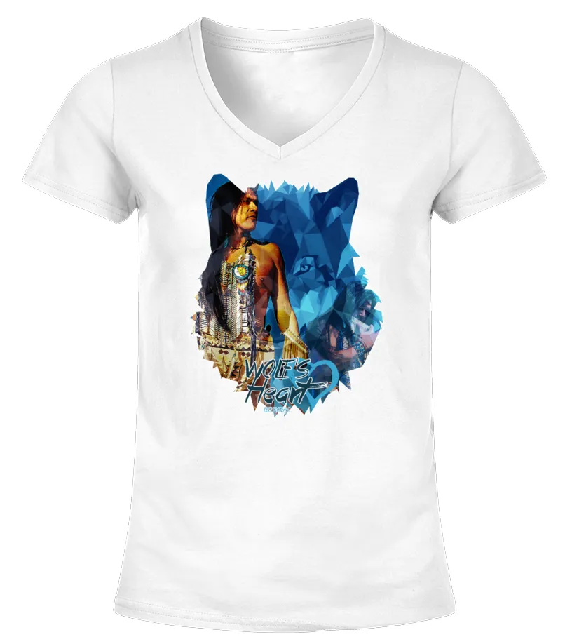 2018  WOLF'S HEART GIRLS COLLECTION CAMISETA CUELLO PICO MUJER