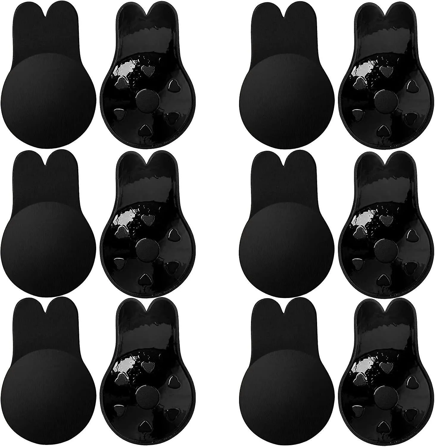 46 PAIRS ADHESIVE BRA INVISIBLE BRA STICKY BRA STRAPLESS BACKLESS BRA BREAST LIFT TAPE NIPPLE COVERS FOR WOMEN