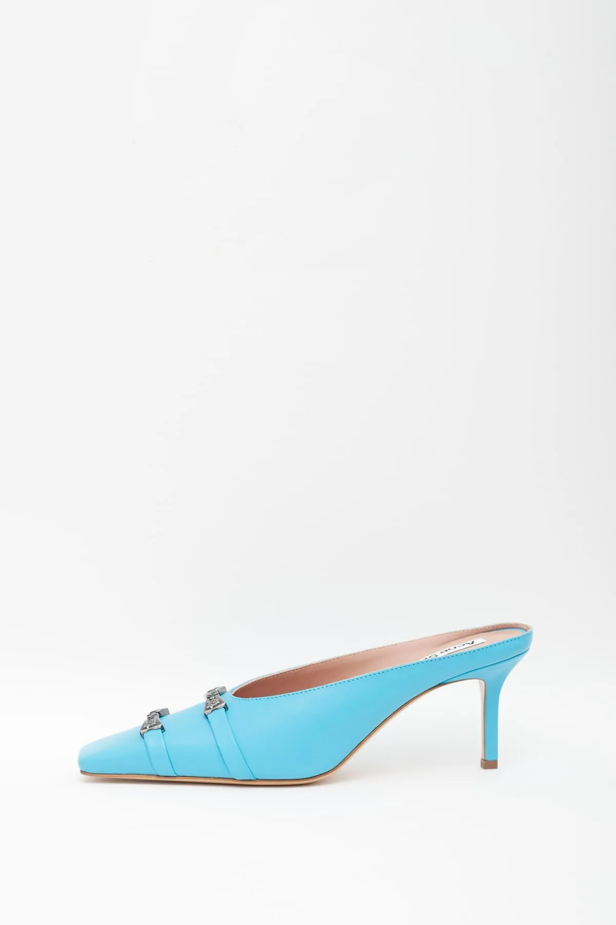 ACNE STUDIOS TUQUOISE MULE SHOES