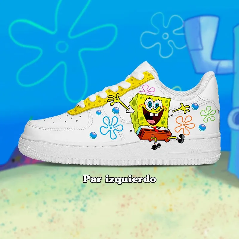 AIR FORCE 1 NIOS  BOB ESPONJA