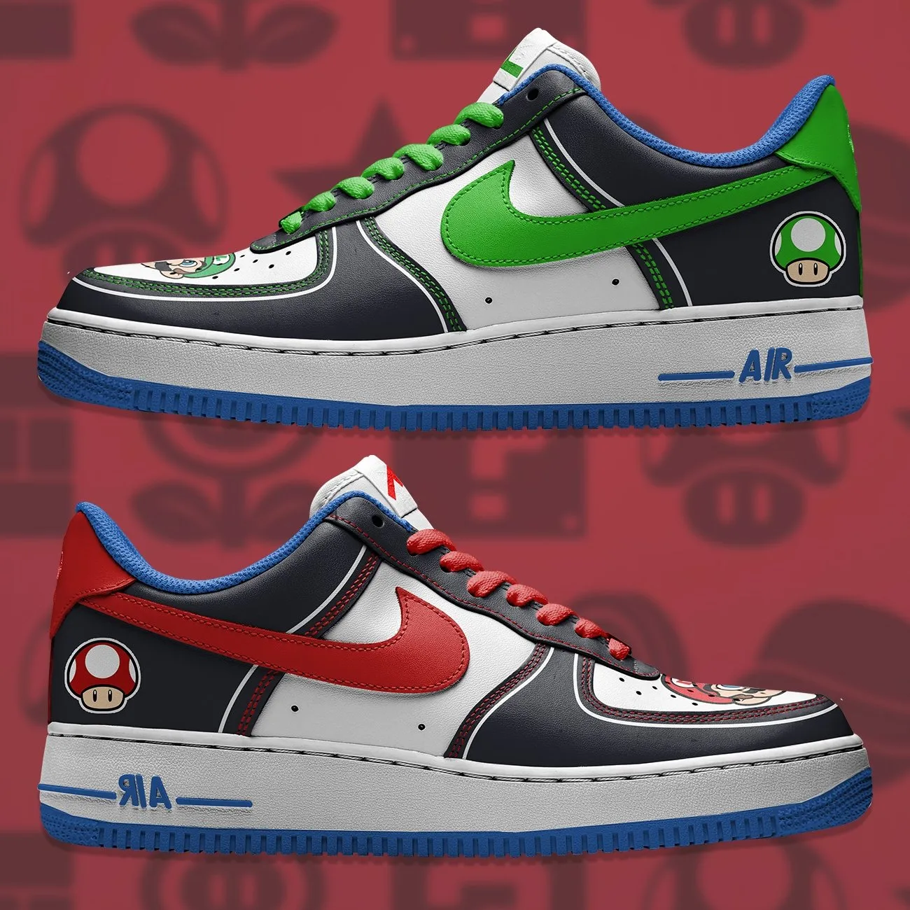 Air Force  1 x Mario Bros