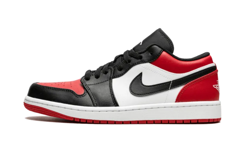 Air Jordan 1 Low Bred Toe