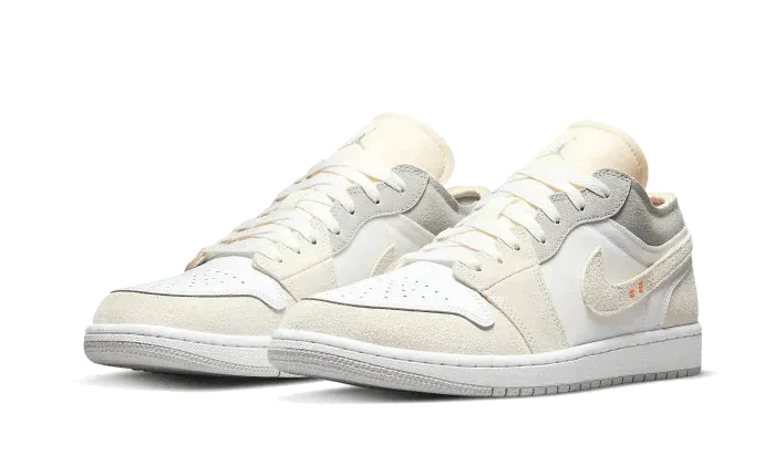 Air Jordan 1 Low Inside Out Cream White Light Grey