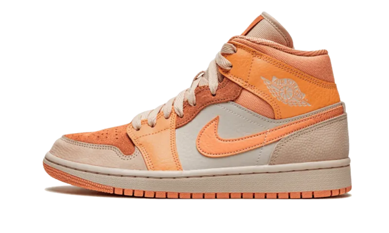 Air Jordan 1 Mid Apricot Orange