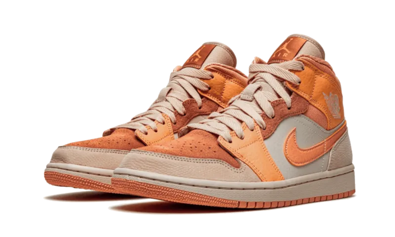 Air Jordan 1 Mid Apricot Orange