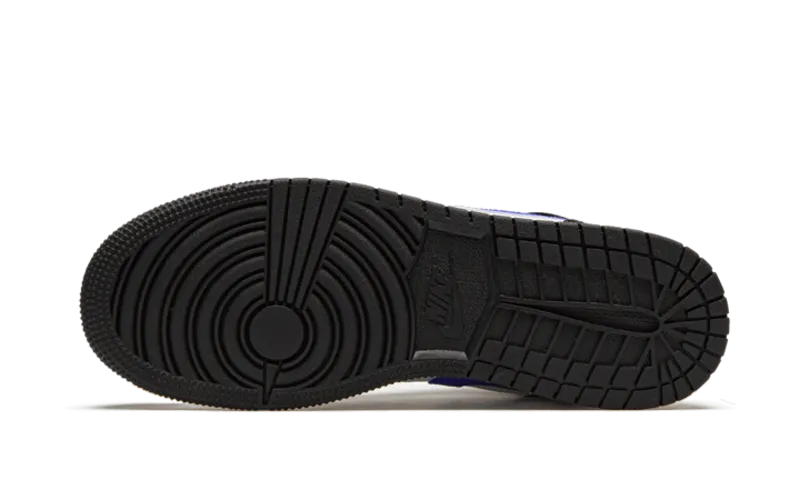 Air Jordan 1 Mid Black Racer Blue White