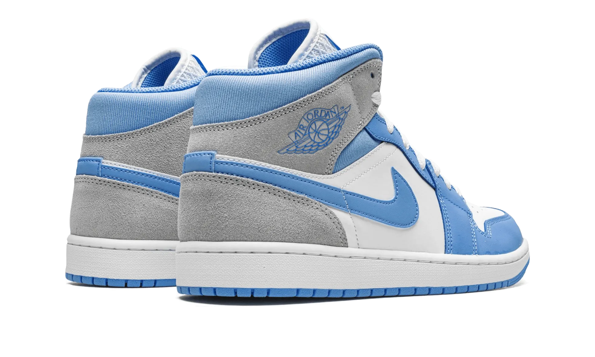 Air Jordan 1 Mid University Blue Grey
