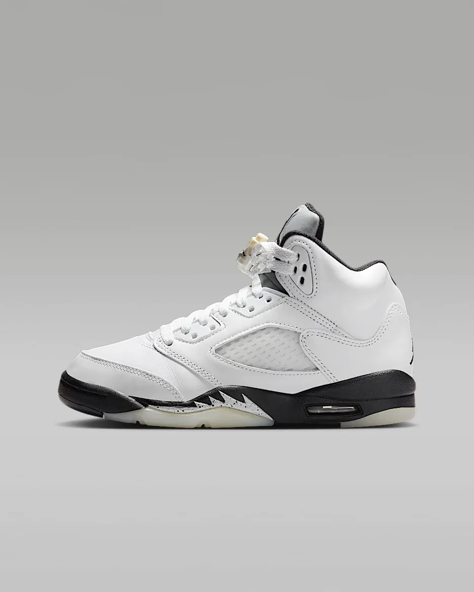 Air Jordan 5 Retro "White and Black"