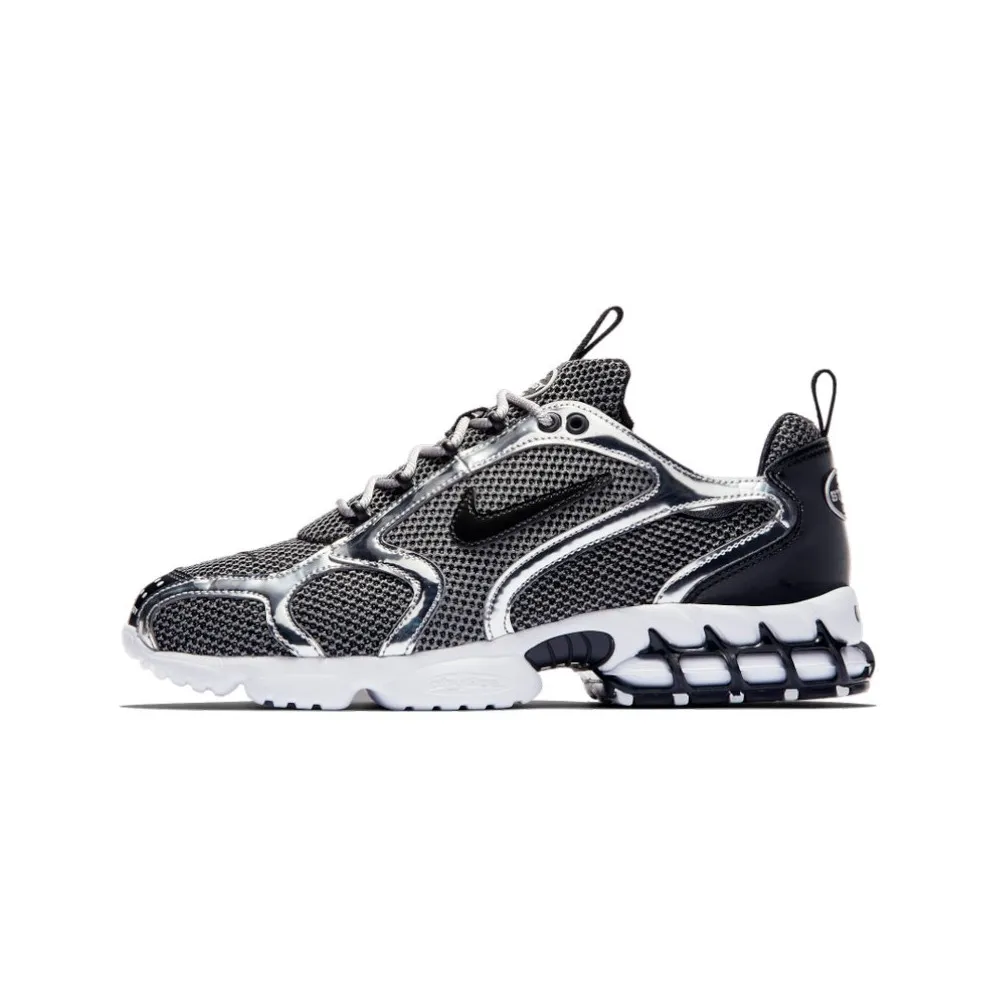 Air Zoom Spiridon Caged 2 Stussy Pure Platinium