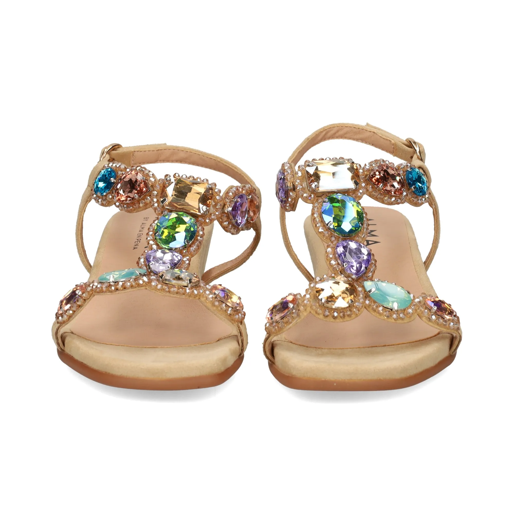 ALMA BLUE Sandalias cuña de Mujer V24AB2088