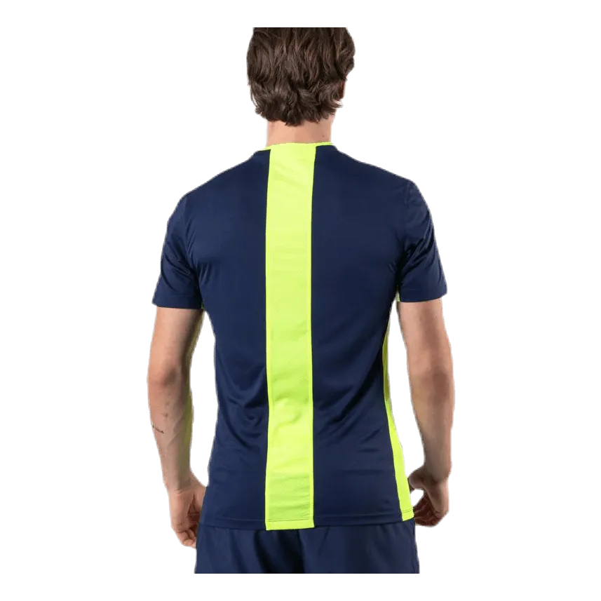 Asics Club SS Tee Blue/Yellow