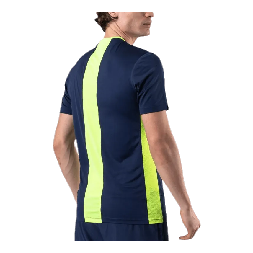 Asics Club SS Tee Blue/Yellow