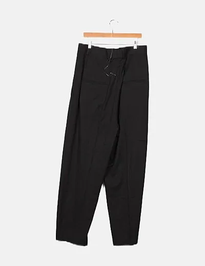 Asos Pantalón traje negro