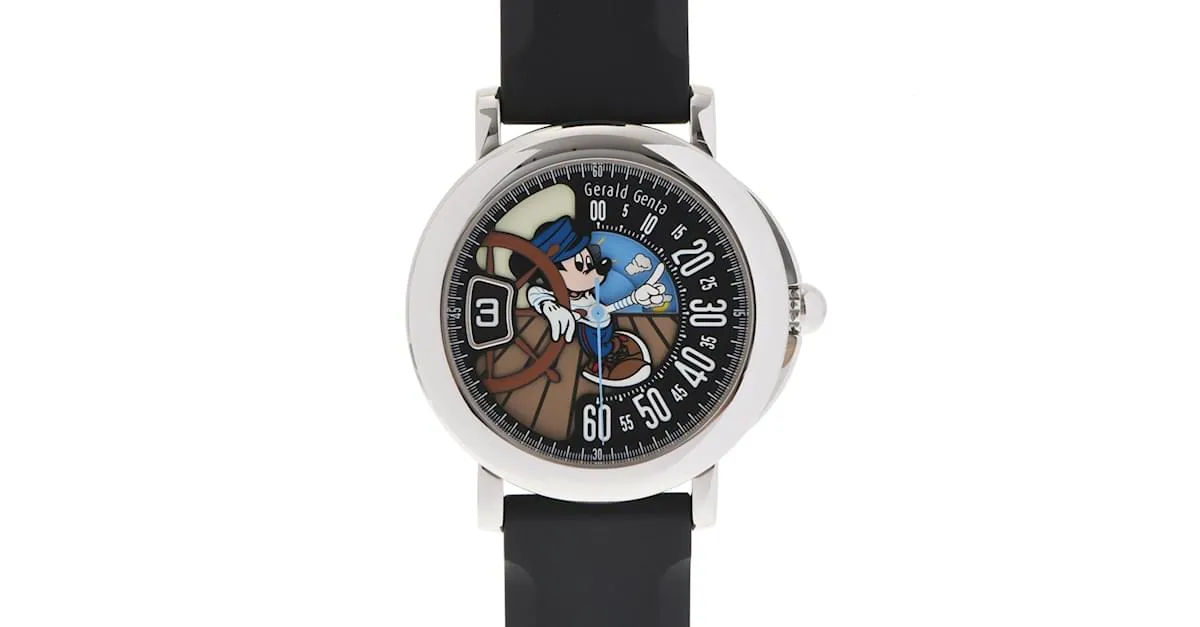 Autre Marque Reloj Jumping Hour Retro Fantasy de Gerald Genta 