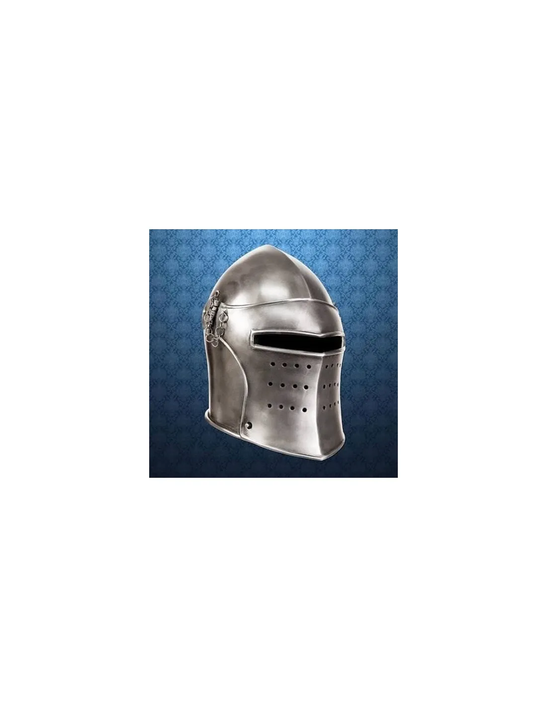Bacinete medieval con visor, S. XV