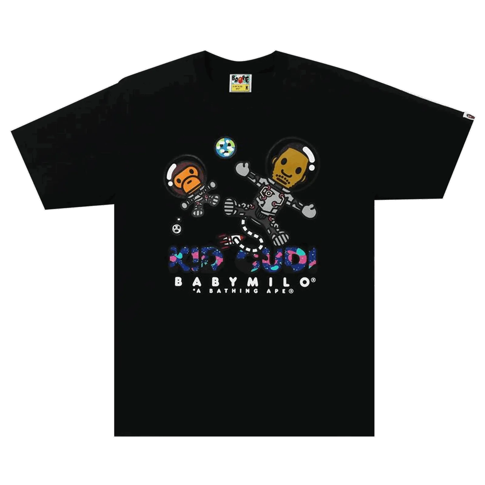 BAPE x Kid Cudi Baby Milo Moon Man Tee