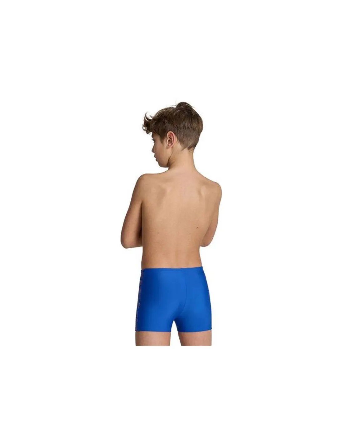 Bañador de Natación Arena Swim Short Graphic Royal/Fluo Red Infantil