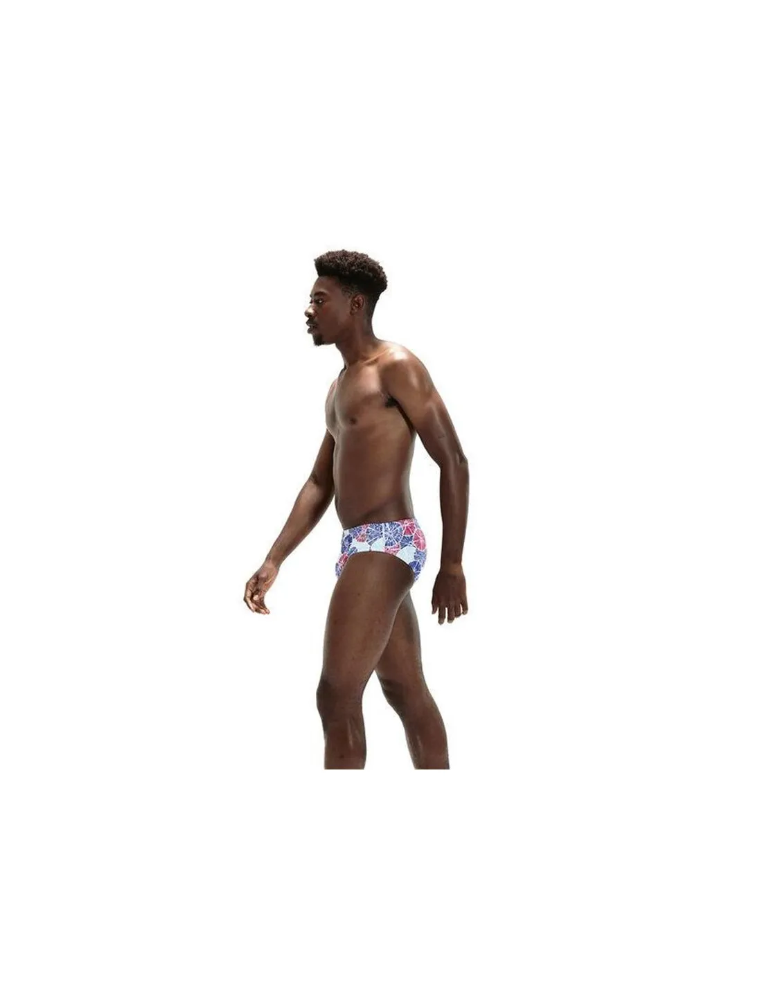 Bañador de Natación Speedo 8Cm Allover Brief Hombre