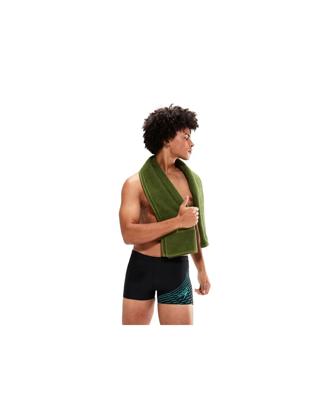 Bañador de Natación Speedo Medley Logo Aquashort Hombre
