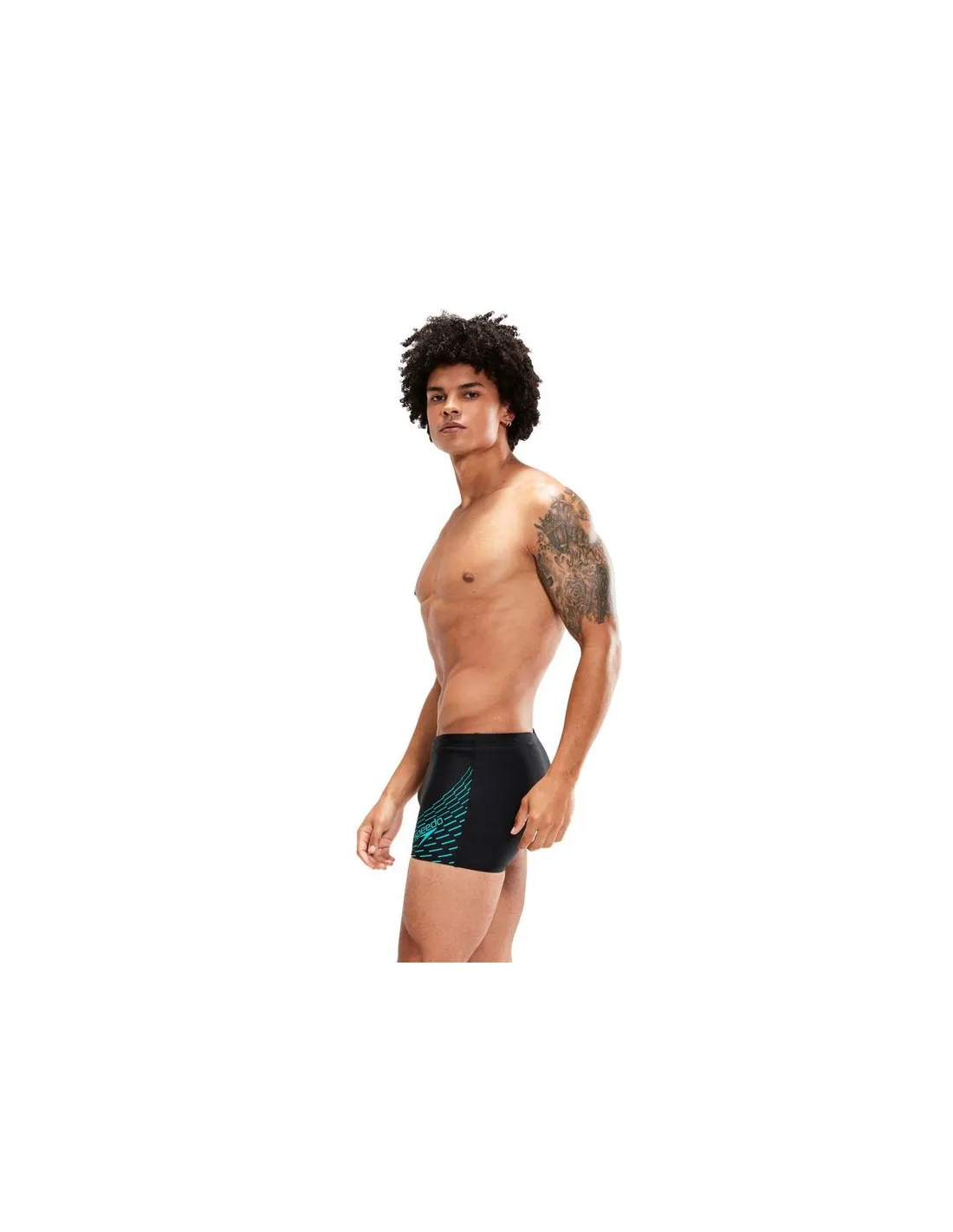 Bañador de Natación Speedo Medley Logo Aquashort Hombre