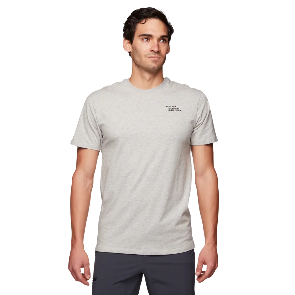 BD HERITAGE EQUIPMENT FOR ALPINISTS TEE  MEN'S NICKEL HEATHER