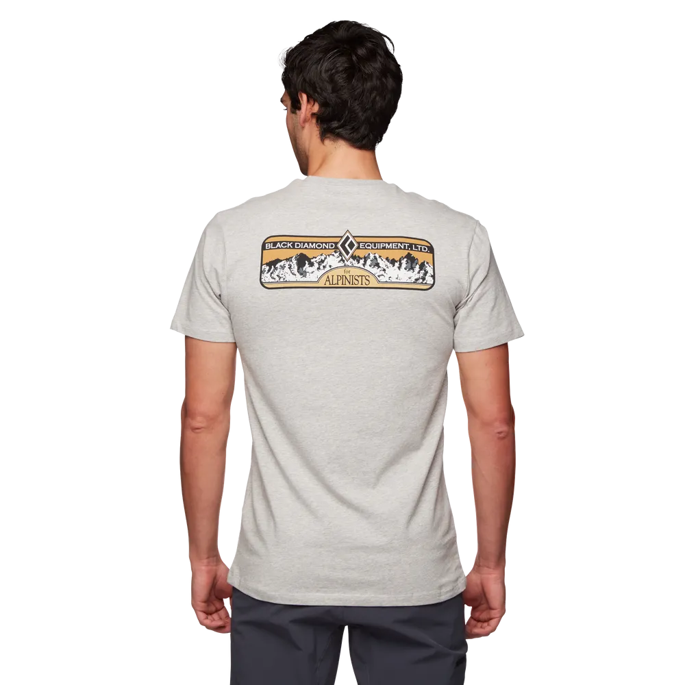 BD HERITAGE EQUIPMENT FOR ALPINISTS TEE  MEN'S NICKEL HEATHER