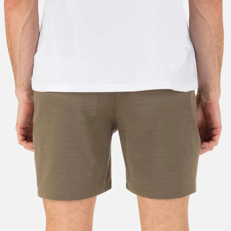 Bermuda Hurley: Phantom Slub 34 Waistband 18 (Olive)