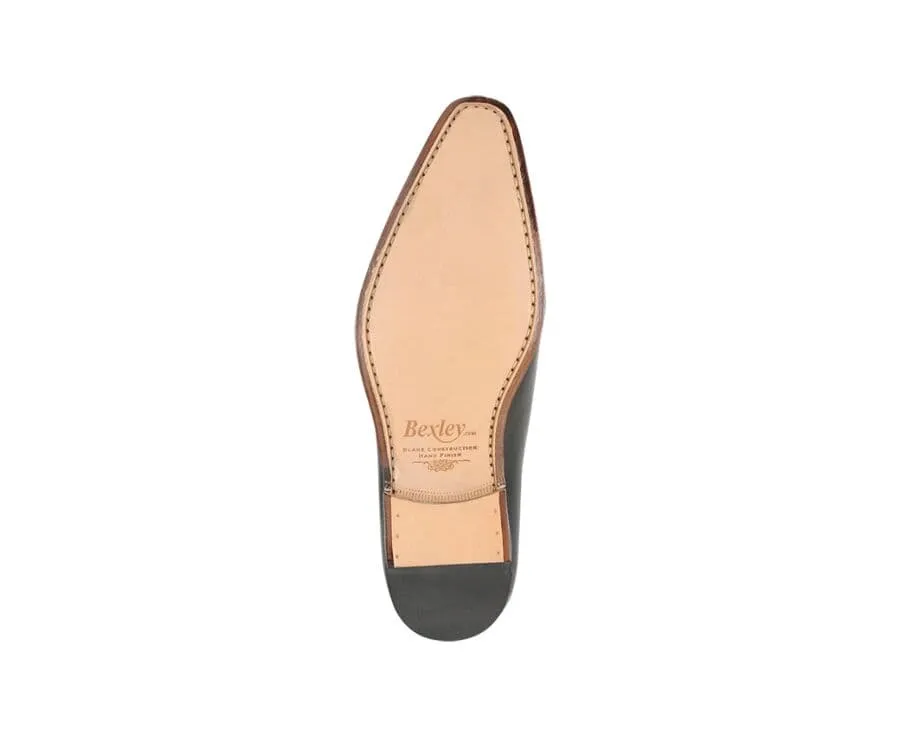 BLACK OXFORD SHOES  LEATHER OUTSOLE  THORNBURY