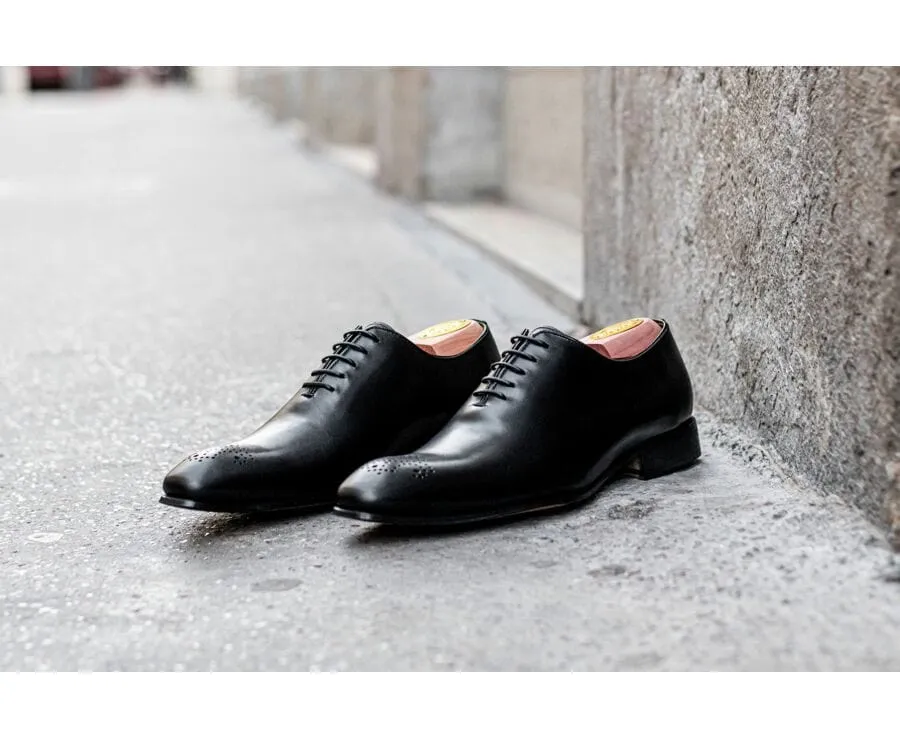BLACK OXFORD SHOES  LEATHER OUTSOLE  THORNBURY