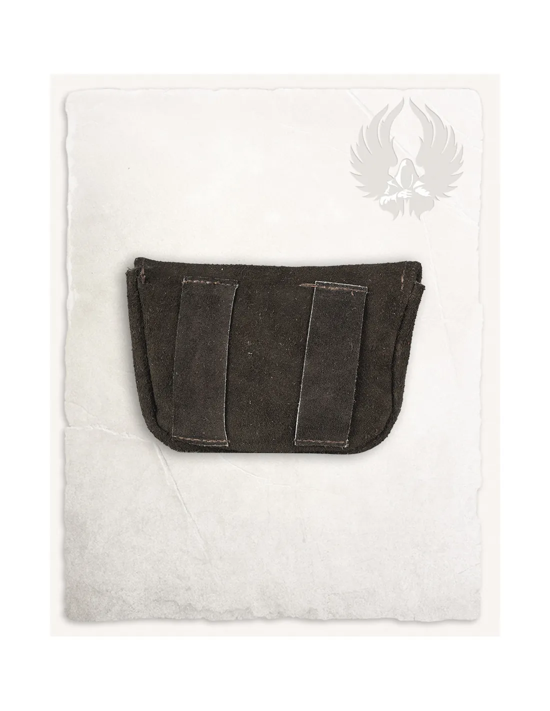 Bolso medieval pequeño modelo Rickar, marrón