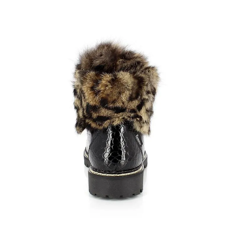 Bota de invierno Kimberfeel Astana (Croco Brown) Mujer