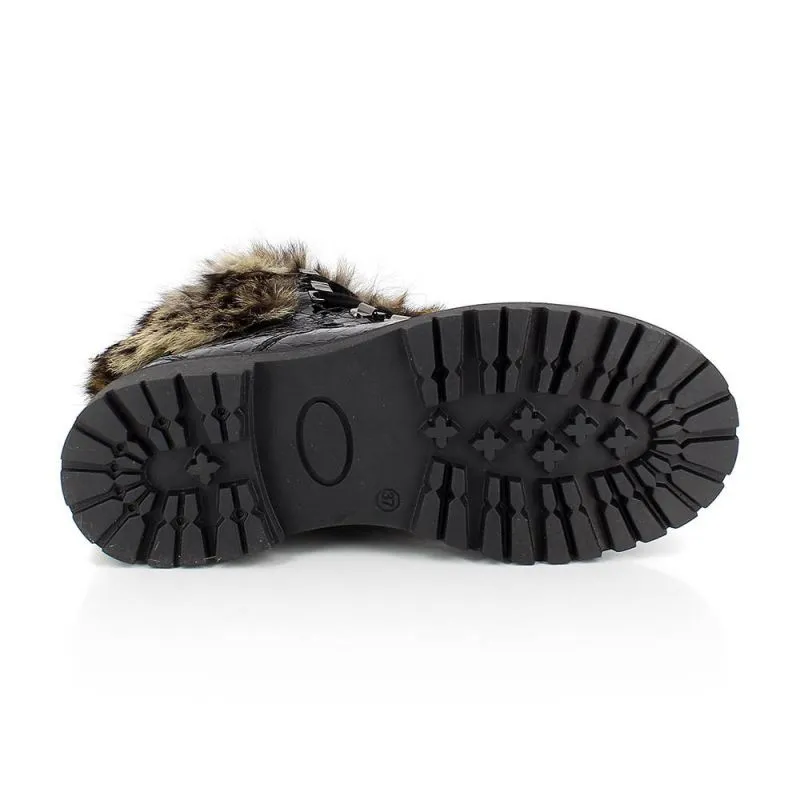 Bota de invierno Kimberfeel Astana (Croco Brown) Mujer