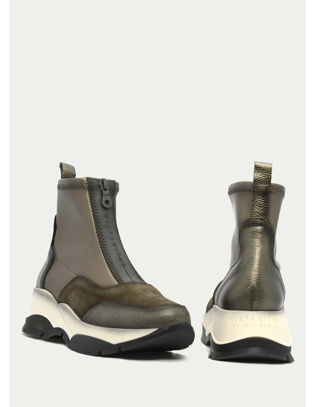 BOTAS Y BOTINES HISPANITAS 222202 GRIS 