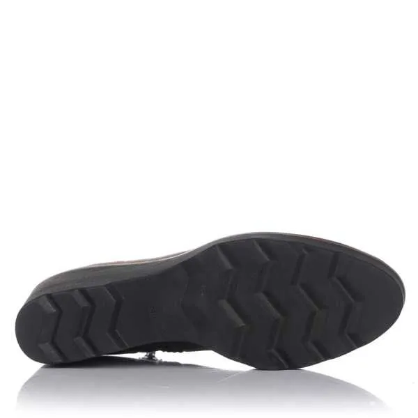Botin licra y cremallera cuña Duit 4600