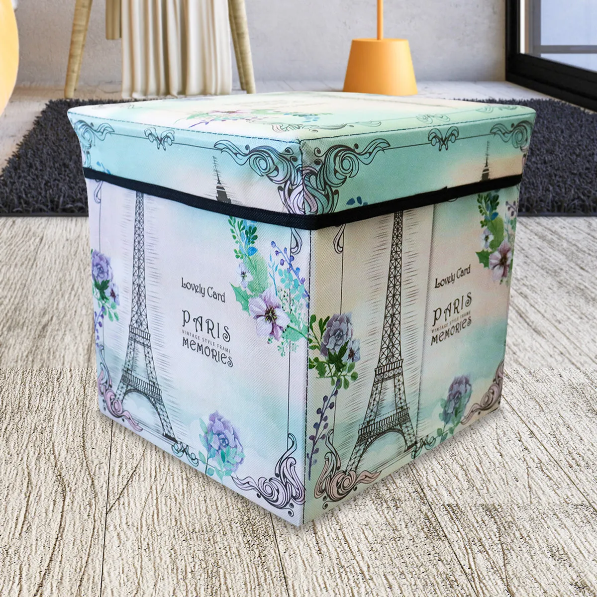 Caja Cuadrada para Almacenamiento, Diseo de Paris