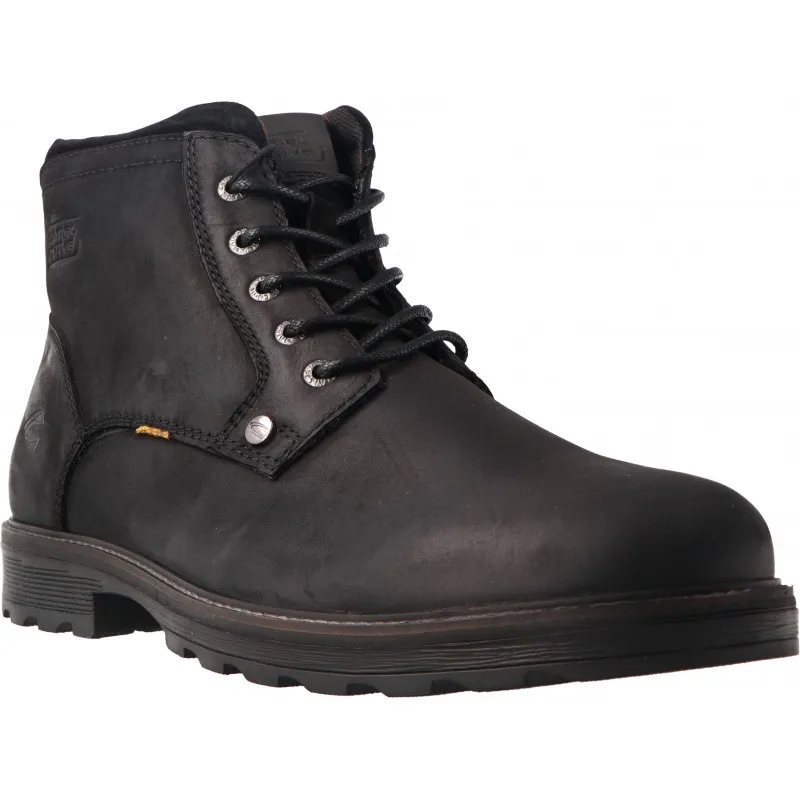 Camel Active  Mattia Tumbled Mid Nubuk Black