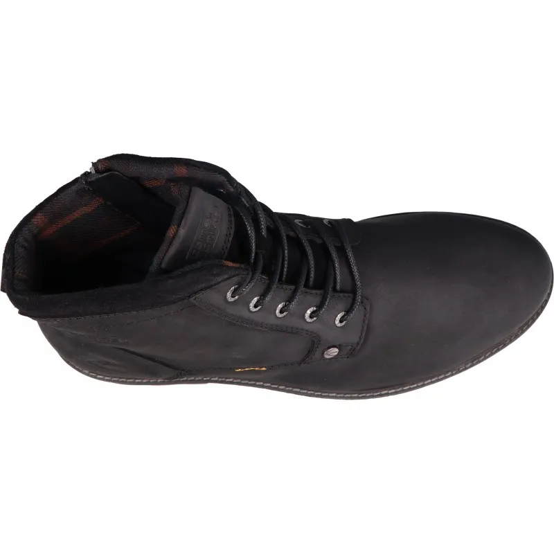 Camel Active  Mattia Tumbled Mid Nubuk Black