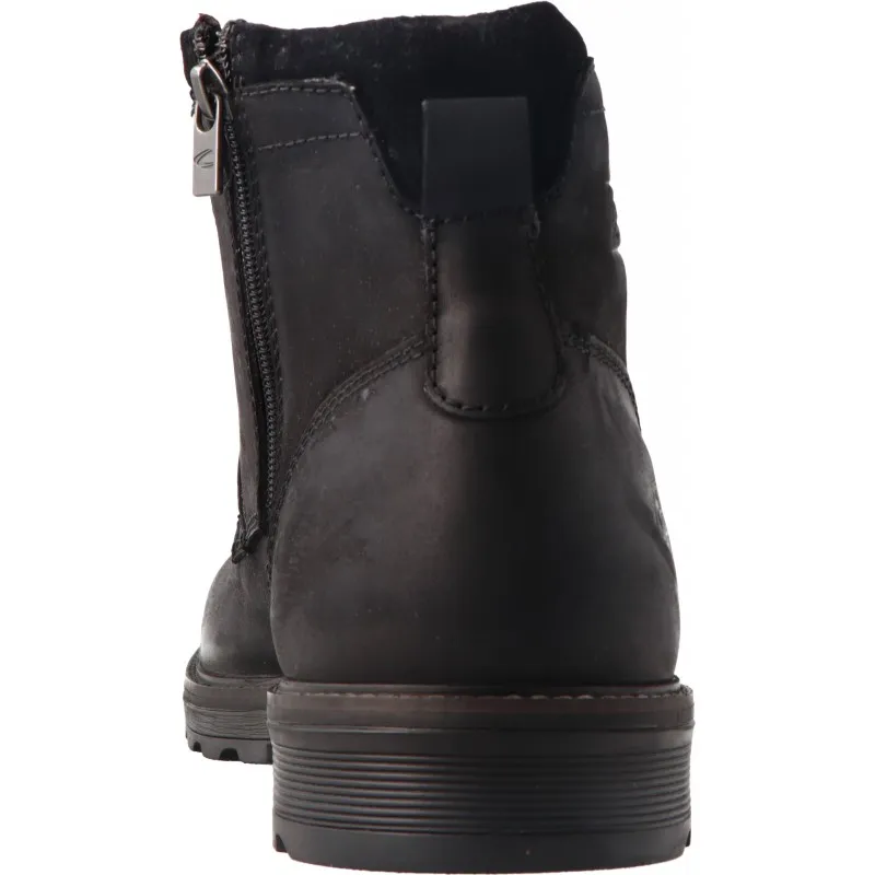 Camel Active  Mattia Tumbled Mid Nubuk Black