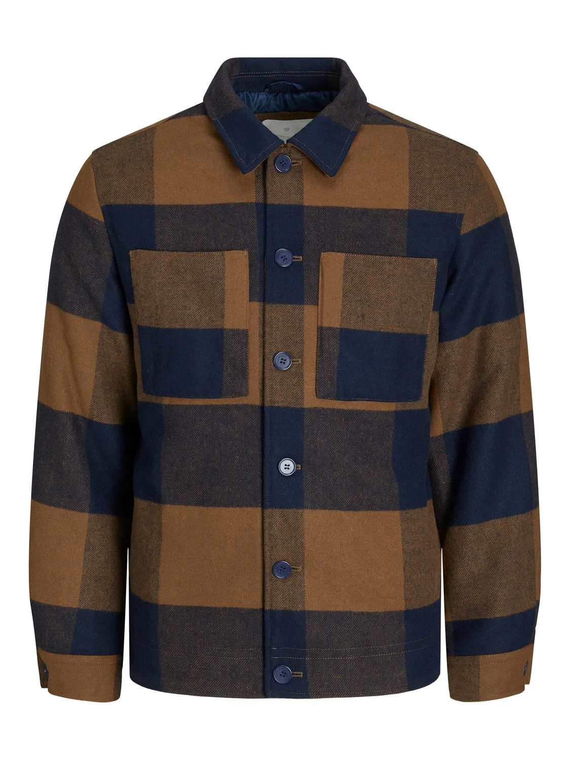 Camisa chaqueta Corte regular | Marrón intermedio | Jack & Jones®