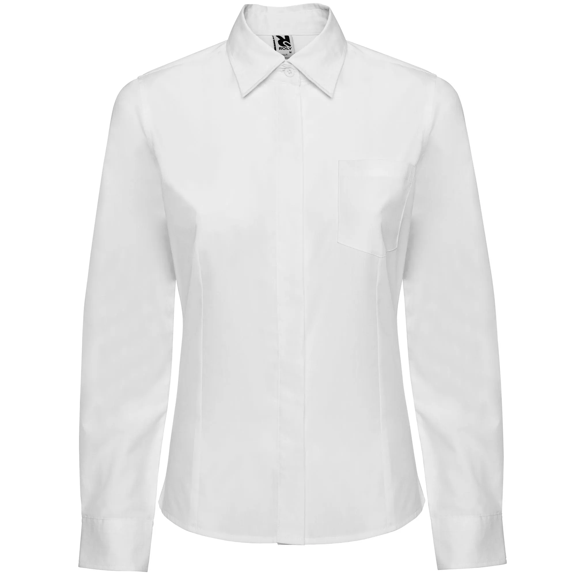 Camisa de camarero Roly Workwear Sofía manga larga mujer