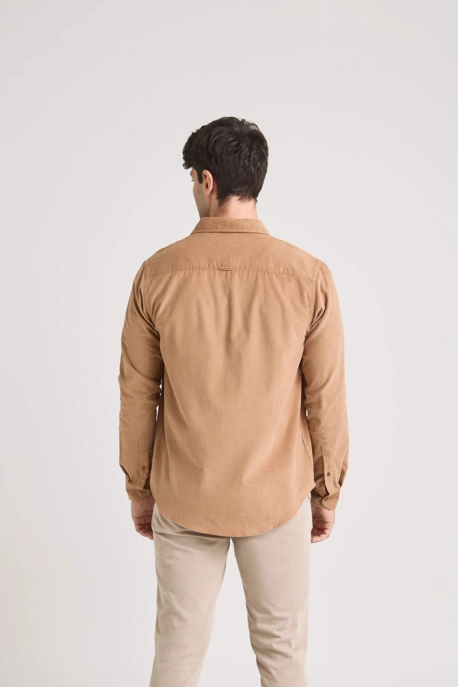 Camisa parús en algodón para hombre mini corduroy