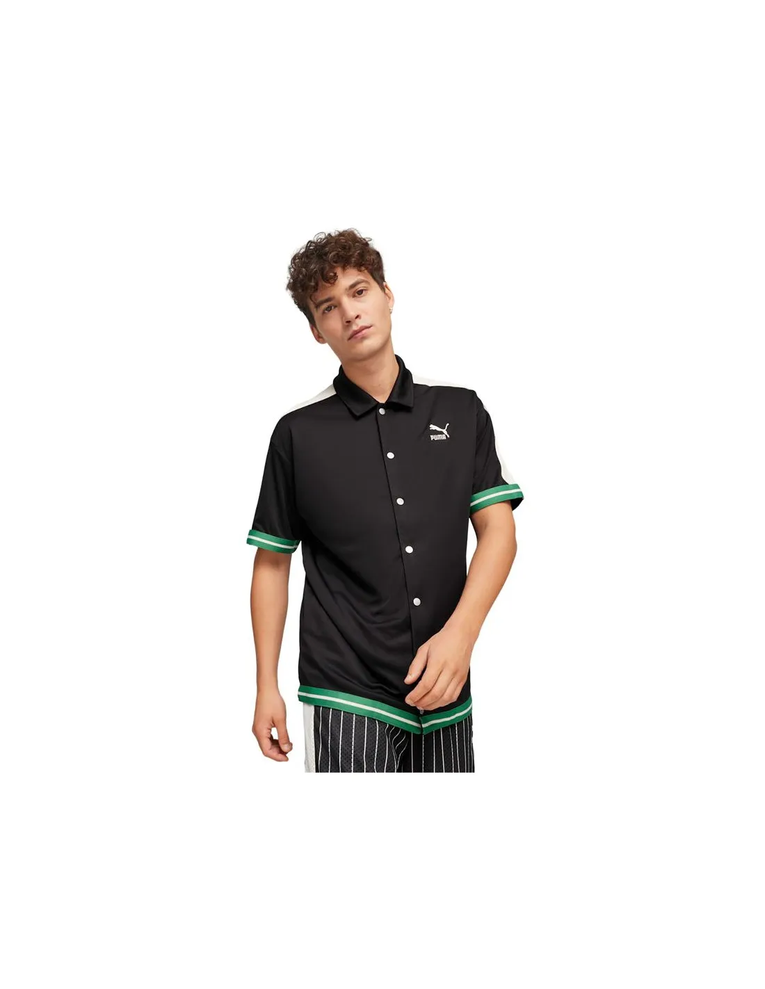 Camisa Puma T7 FOR THE FANBASE Negro Hombre