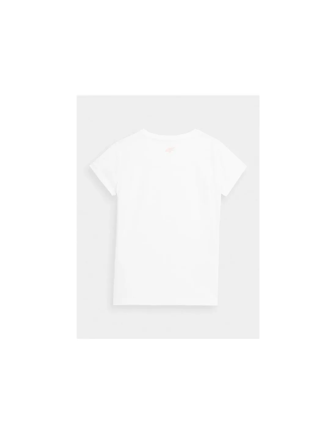 Camiseta 4F JTSD005 Niña blanco