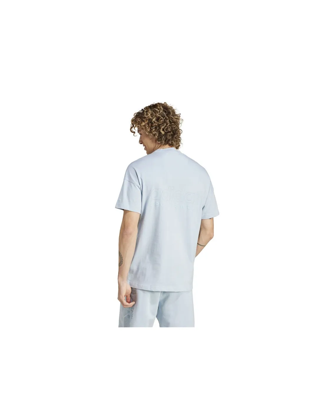 Camiseta adidas All Szn Graphic Hombre Azul