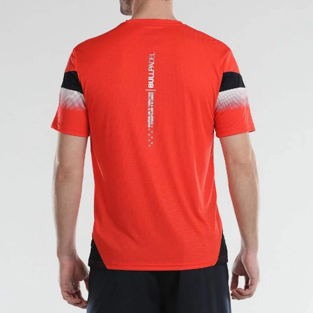 Camiseta Bullpadel Aguzo Cereza | Bullpadel