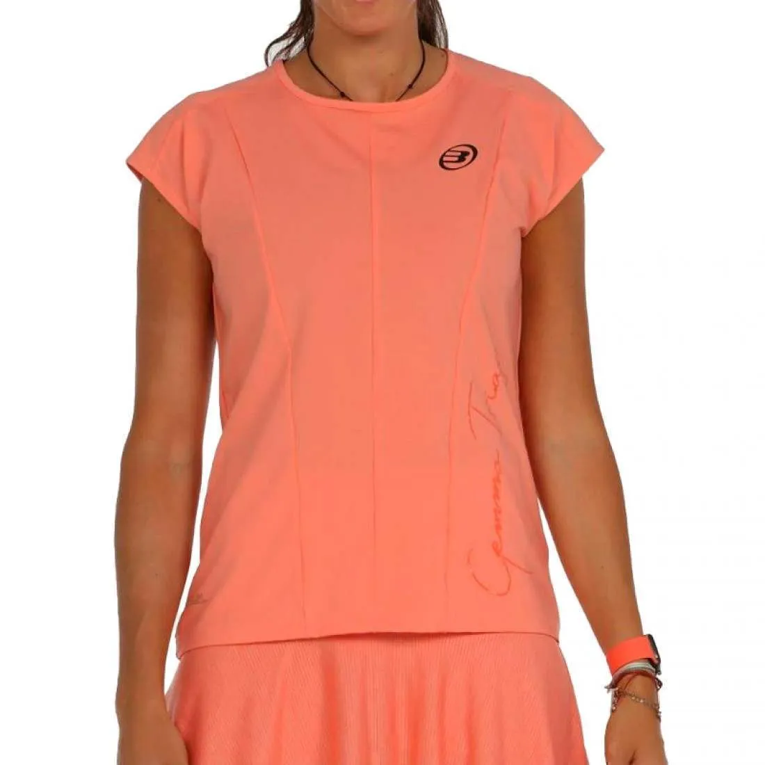 Camiseta Bullpadel Gemma Triay Yodar Coral | Bullpadel